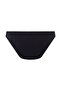 Women's Black Thin Edge Bikini Bottom - 4