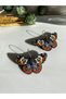 Polymer Clay Handmade Butterfly Earrings - 7