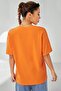 Unisex Be Happy Printed Oversize T-shirt - 2