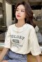 Unisex Holiday Printed Design T-shirt