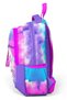 Kids Colorful Batik Unicorn Ice Cream Patterned Three Compartment School Backpack 23480 - 3