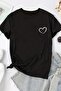 Unisex Hearts Printed Design T-shirt