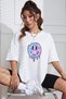 Unisex Smile Printed Design T-Shirt - 3