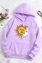 Unisex Larks' Tongues In Aspic Printed Sweatshirt