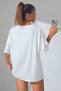 Unisex Mind Life Vibes Printed Oversize T-shirt - 2