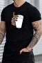 Unisex Tupac Coffee Printed T-shirt