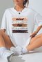 Unisex Mind Life Vibes Printed Oversize T-shirt