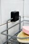 Lifetime Stainless Adhesive Bathroom Corner Rack, Shampoo Holder Three Tiers, No Drilling, No Drill Screws - 5