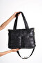 Women's Custom Designed Parachute Fabric Oversized Shoulder Shoulder Bag - 2
