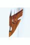 Adhesive Wooden Hanger, Bathroom Hanger, Natural Wood (2 Pieces) - 5
