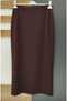 SCUBA CREPE RUBBER PENCIL SKIRT