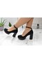 Women's Genuine Leather Classic Heeled Shoes 33-40 - 3