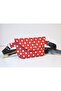 White Polka Dot Small Mini Bag Waist Bag - 4