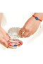 Syriac Evil Eye Bead Red Knitted Elevator Women's Bracelet
