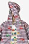 Car Patterned Hooded Cotton Raincoat Baby Set - 7