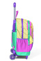 Coral High Original Illuminated School Bag with Wheels and Squeegee - 4