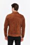 Genuine Leather Suede Coat - 4