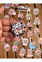 Kawaii Bear Packed Single Sticker Label Set