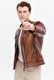 GENUINE LEATHER SPORT COAT - 2