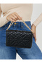 Quilted Clutch Bag with Chain Strap - 3