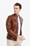 GENUINE LEATHER SPORT COAT - 4