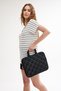 Black Quilted Strap 13 & 14 Inch Briefcase and Laptop Bag - 2
