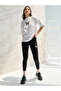 Oversized Drop Shoulder T-Shirt & Leggings Co-Ord Set - 2