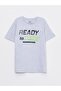 Boy - Crew Neck and Printed Short Sleeve T-Shirt
