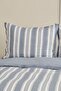 Rosery Double Yarn Painted Duvet Cover Set Blue - 4