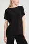 Lycra jersey blouse with crystal detailing on the collar and sleeves. - 6