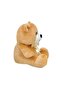 Plush Belly Bear Toy 28 cm Brown 1022 - 4