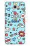Case for Samsung Galaxy J7 Prime Pure Modern Patterned Silicone Case Smile