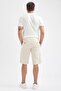 Regular Fit Basic Bermuda Shorts - 3