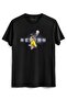 Kobe Bryant Illustrated Digital Printed Black T-shirt