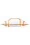 Yellow Bamboo Patterned Special Design 100% Organic Cotton Pillow Case 50 X 50 - 2