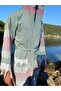 Men's Peshtemal Bathrobe - 100% Cotton; Suitable for Pool, Sea, After Shower Use - Green