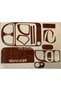Ford Transit 2000 - 2005 Torpedo, Console, Trim, Chest Cover Set Mahogany Color