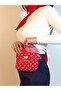 White Polka Dot Small Mini Bag Waist Bag - 3