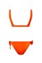 Women's Orange Bikini Set - 4