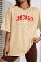 Unisex Chicago Printed T-shirt