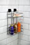 Lifetime Stainless Adhesive Bathroom Shampoo Rack, Kitchen Shelf, Spice Rack, No Drilling