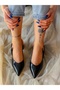 TOMI BLACK METAL BUCKLE HEEL Sandals - 4