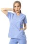 Surgical Doctor Nurse Scrubs Light Blue Jersey Single Top