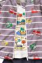 Car Patterned Hooded Cotton Raincoat Baby Set - 6