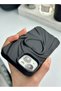 Apple iPhone 13 - 14 - 15 Compatible 3D Matte Satin Heart Embossed Patterned Anti-Impact Silicone Case - 4