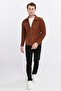 Genuine Leather Suede Coat - 8