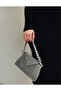 Nickel Bead Bag - Evening Dress Bag - Invitation Bag - Shoulder Bag 20x14cm - 3