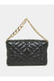 Quilted Clutch Bag with Chain Strap - 6