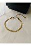 Tarnish Stainless Steel Gold Italian bracelet - 2