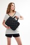 Black Quilted Strap 13 & 14 Inch Briefcase and Laptop Bag - 3